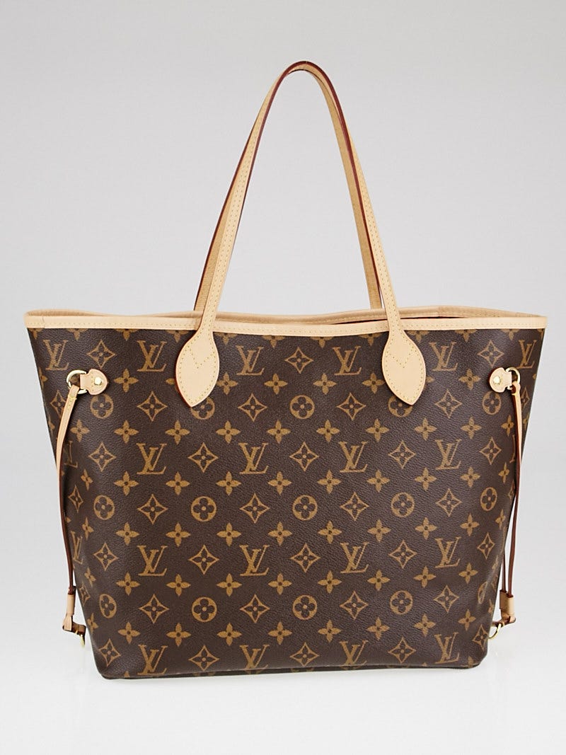Louis Vuitton Monogram Canvas Neverfull MM NM Bag w/o Clutch - Yoogi's  Closet