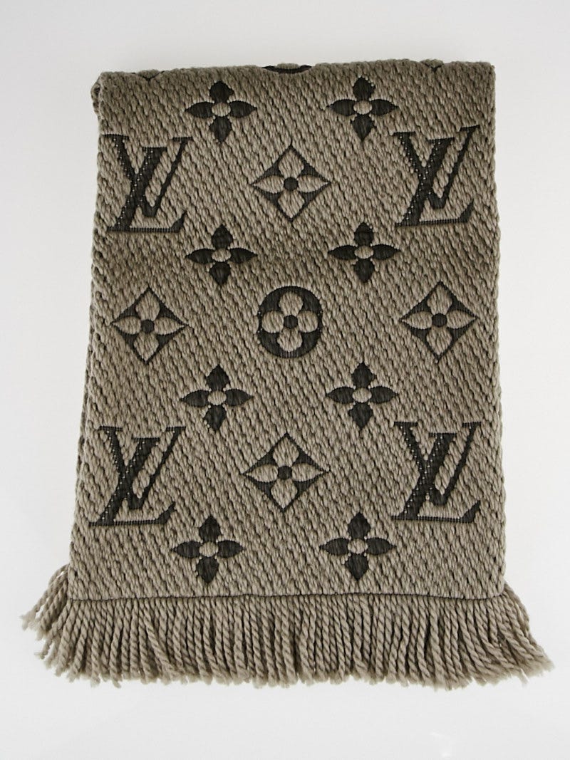 Louis Vuitton Verone Wool/Silk Logomania Scarf Yoogi's