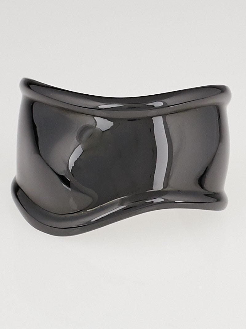 Tiffany black clearance cuff bracelet