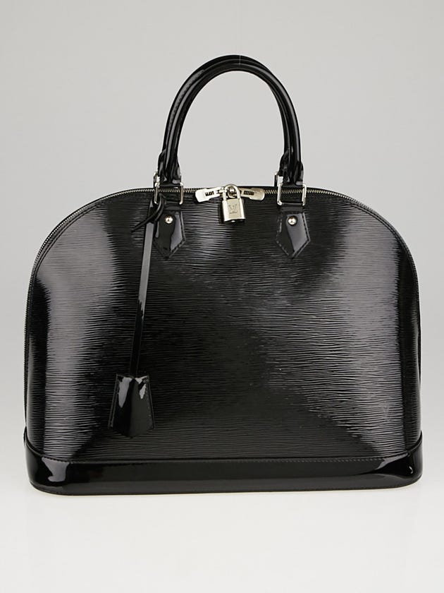 Louis Vuitton Black Electric Epi Leather Alma GM Bag