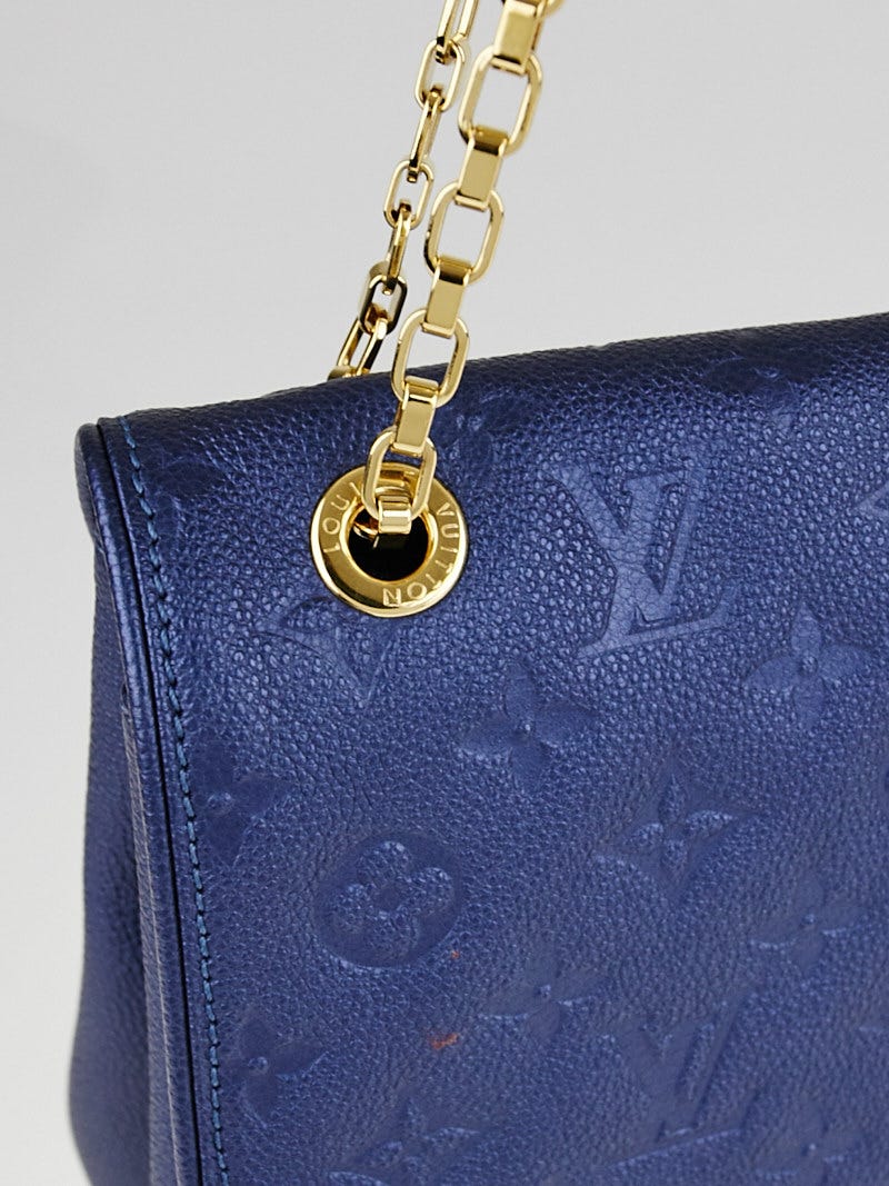 Louis Vuitton Platine Monogram Empreinte St Germain Studded MM Bag -  Yoogi's Closet