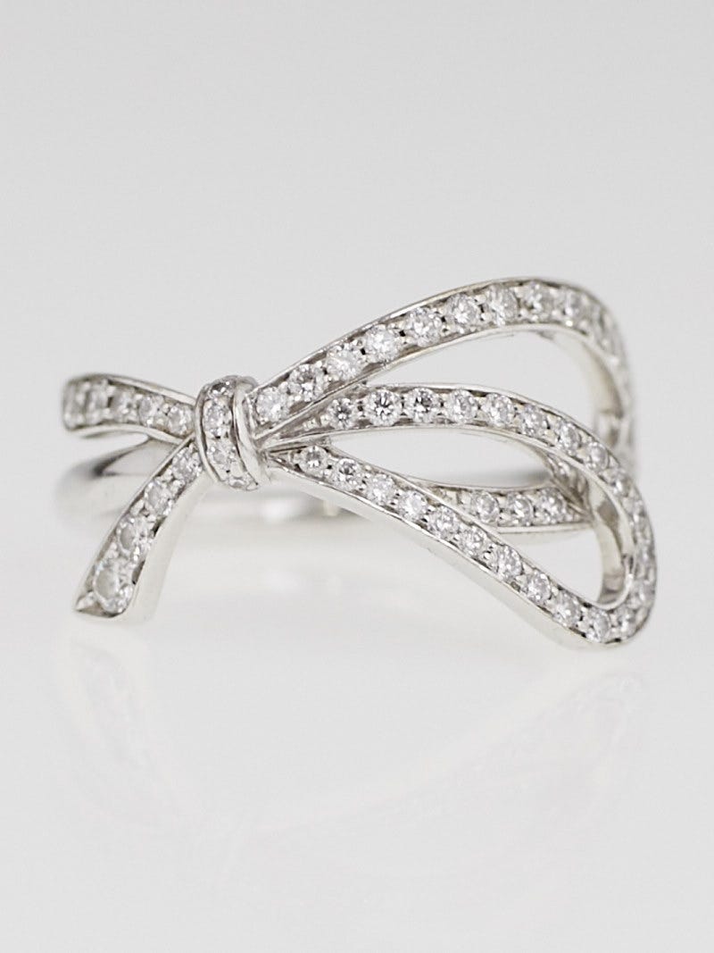 Tiffany bow ring sales