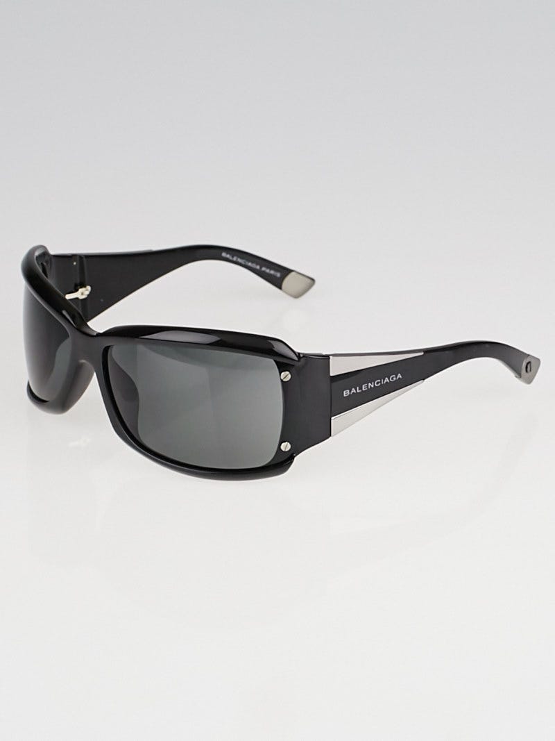 Balenciaga Black Acetate Frame Sunglasses - 0013/S | Yoogi