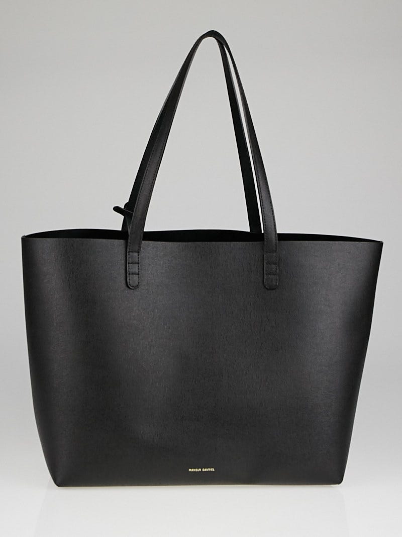 Mansur gavriel saffiano large tote shop