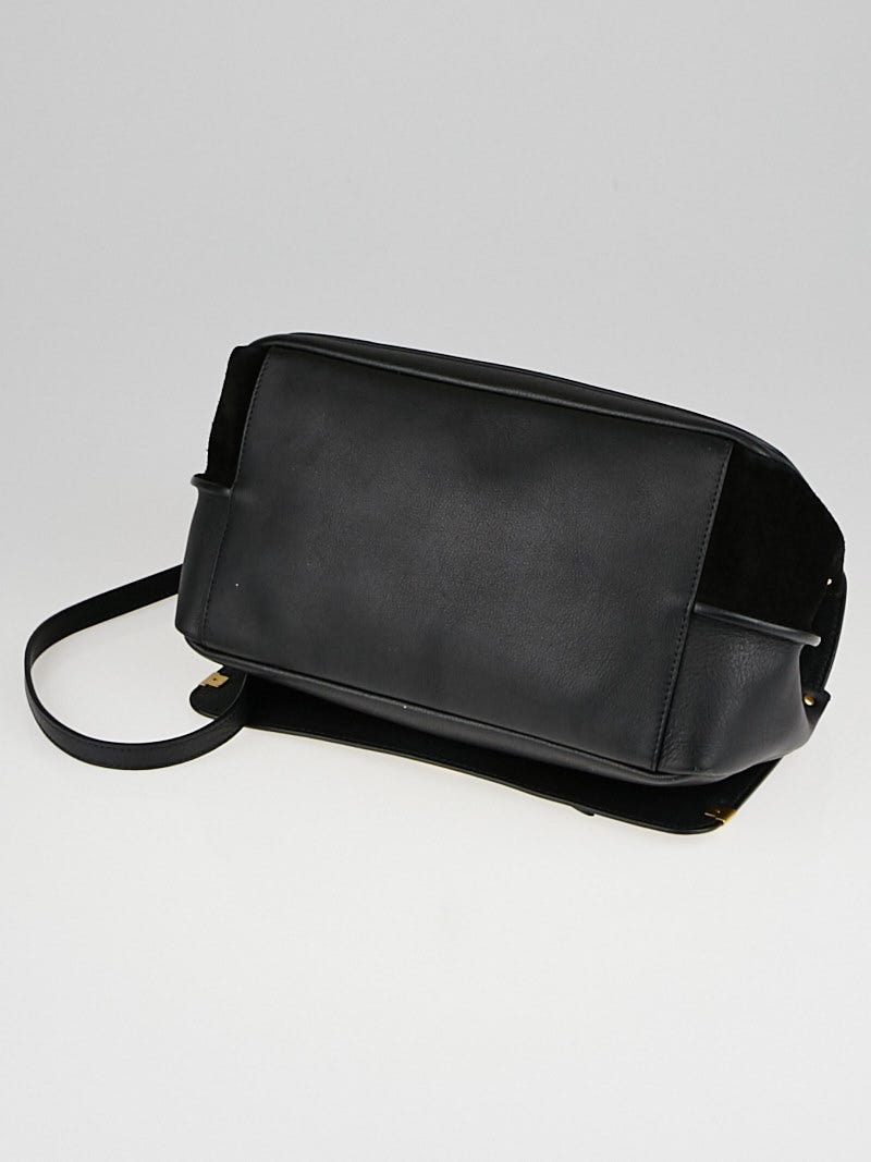 Chloe Indy black  クロエ  インディ 黒 Chloe Black Leather Indy Shoulder Bag | Yoogi's Closet