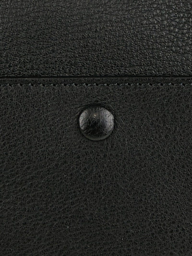 Chloe Black Leather Indy Shoulder Bag | Yoogi's Closet