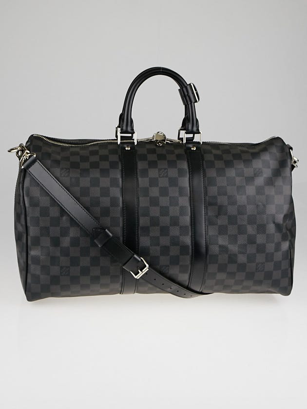 Louis Vuitton Damier Graphite Canvas Keepall 45 Bandouliere Bag