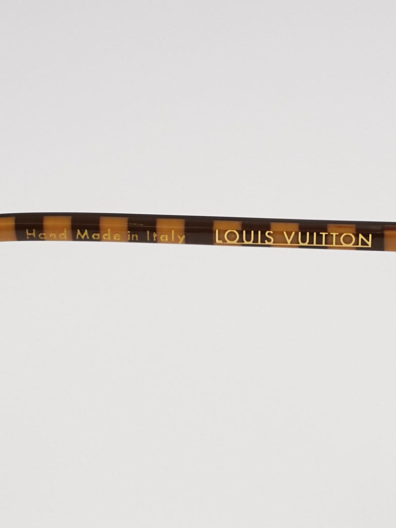 Louis Vuitton Goldtone Metal Frame Monogram Conspiration