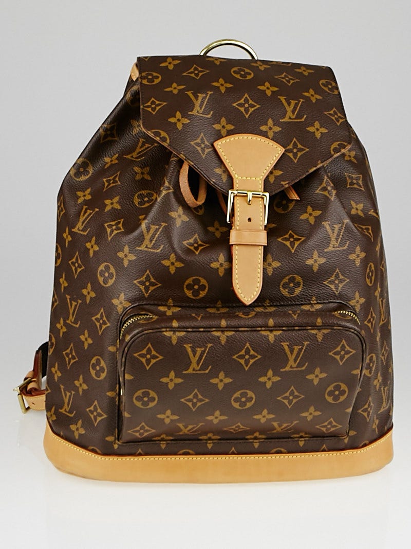 Louis Vuitton, Bags, Soldauthentic Louis Vuitton Backpack Used