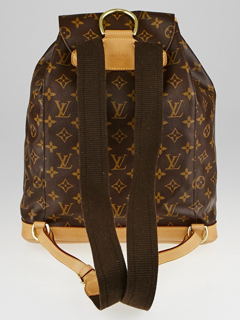 Louis Vuitton Monogram Canvas Montsouris GM Backpack Bag - Yoogi's