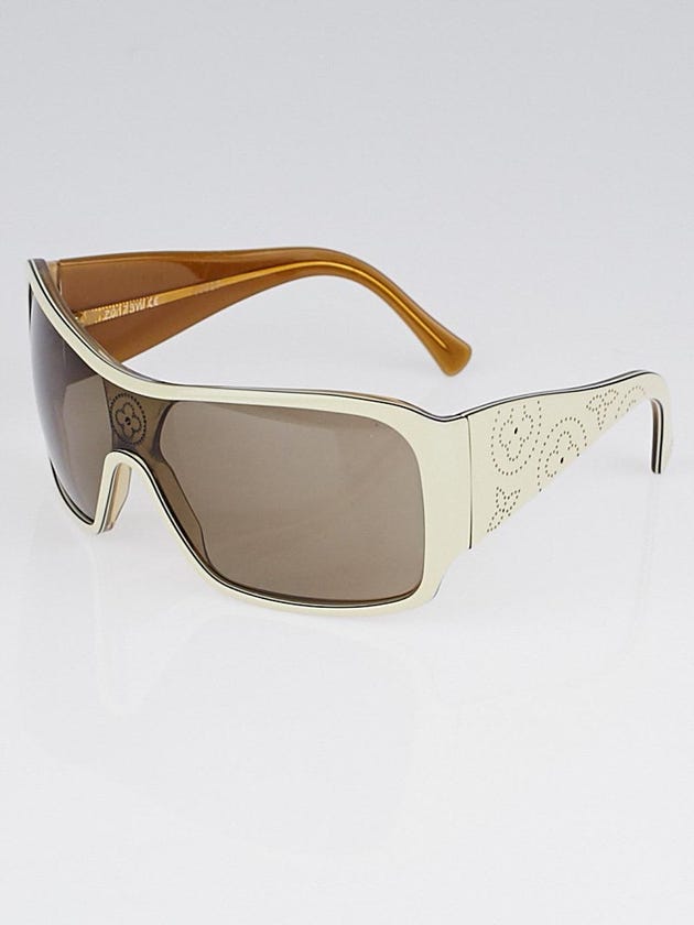 Louis Vuitton Ivory Acetate Frame Mahina Sunglasses -Z0173W