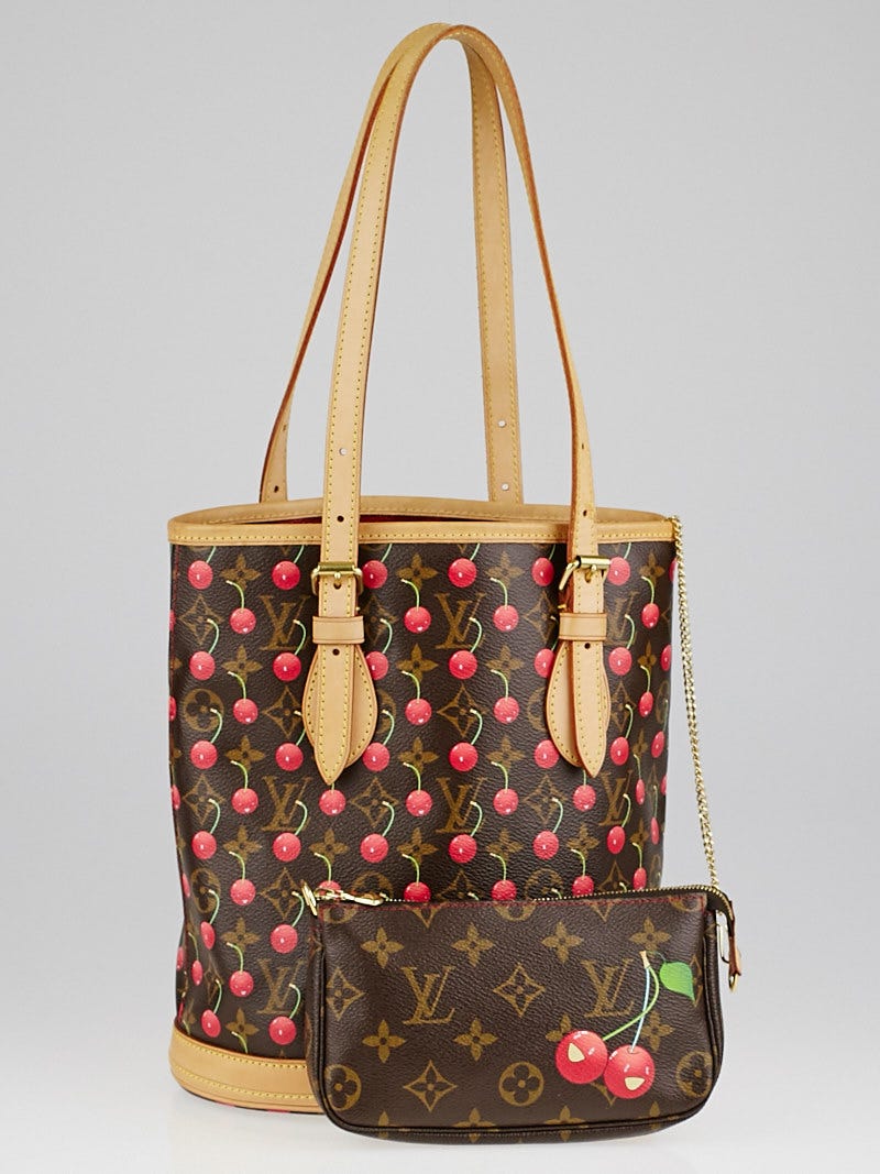 Louis Vuitton x Takashi Murakami 2005 Cherry Blossom Pochette Bag