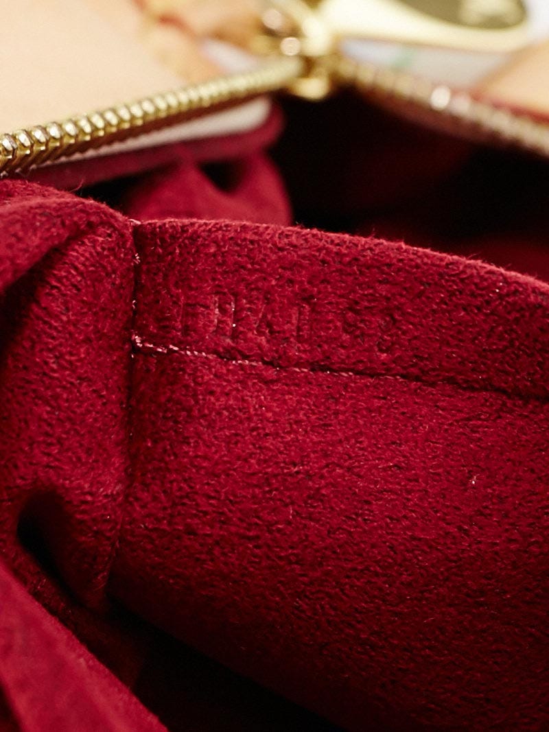 Louis Vuitton White Monogram Multicolore Claudia Bag