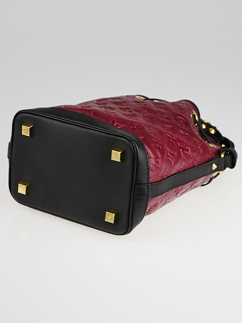 Louis Vuitton Limited Edition Cranberry Monogram Double Jeu Neo
