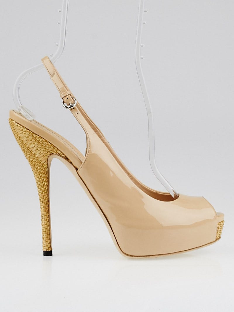 Gucci heels nude store