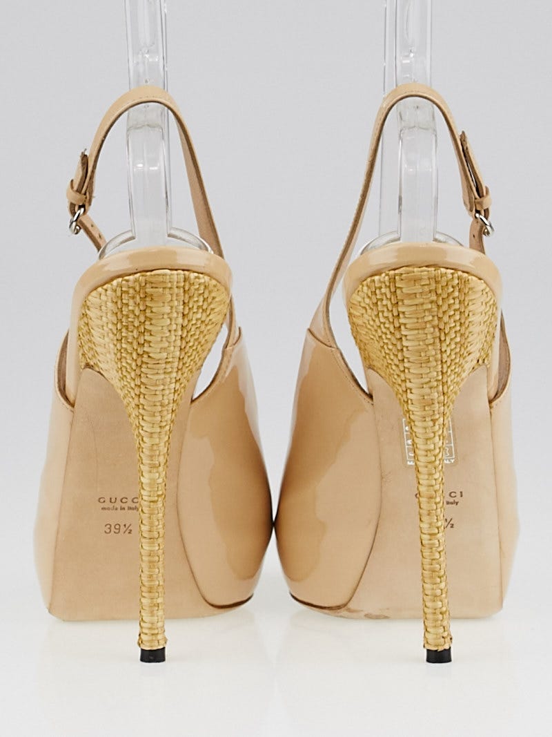 Gucci heels nude shop
