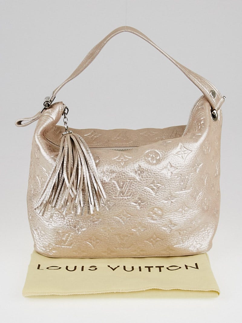 Louis Vuitton 2008 Monogram Shimmer Halo Peach Bag ○ Labellov