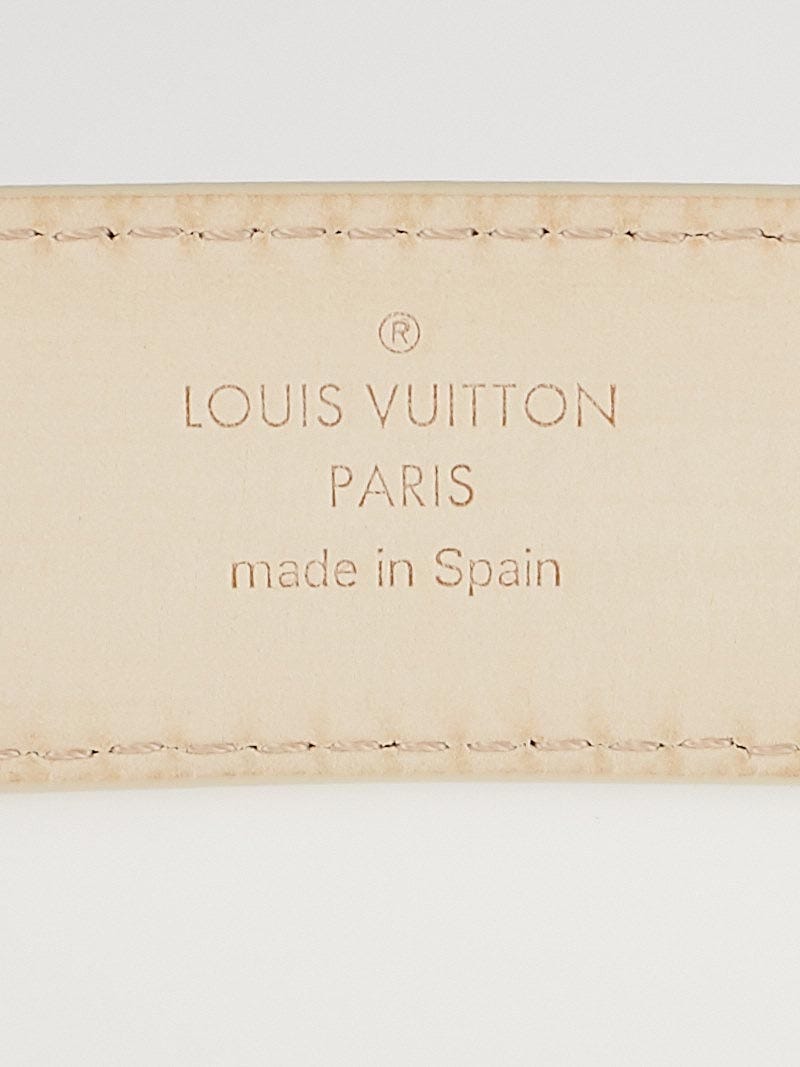 Louis Vuitton Monogram Canvas Belt Size 90/36 - Yoogi's Closet