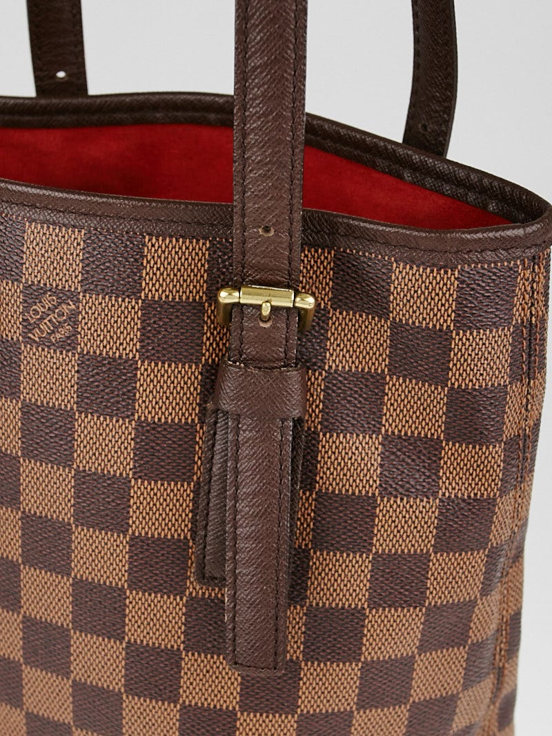 Louis Vuitton Damier Canvas Marais Bucket Bag w/o Accessories Pochette