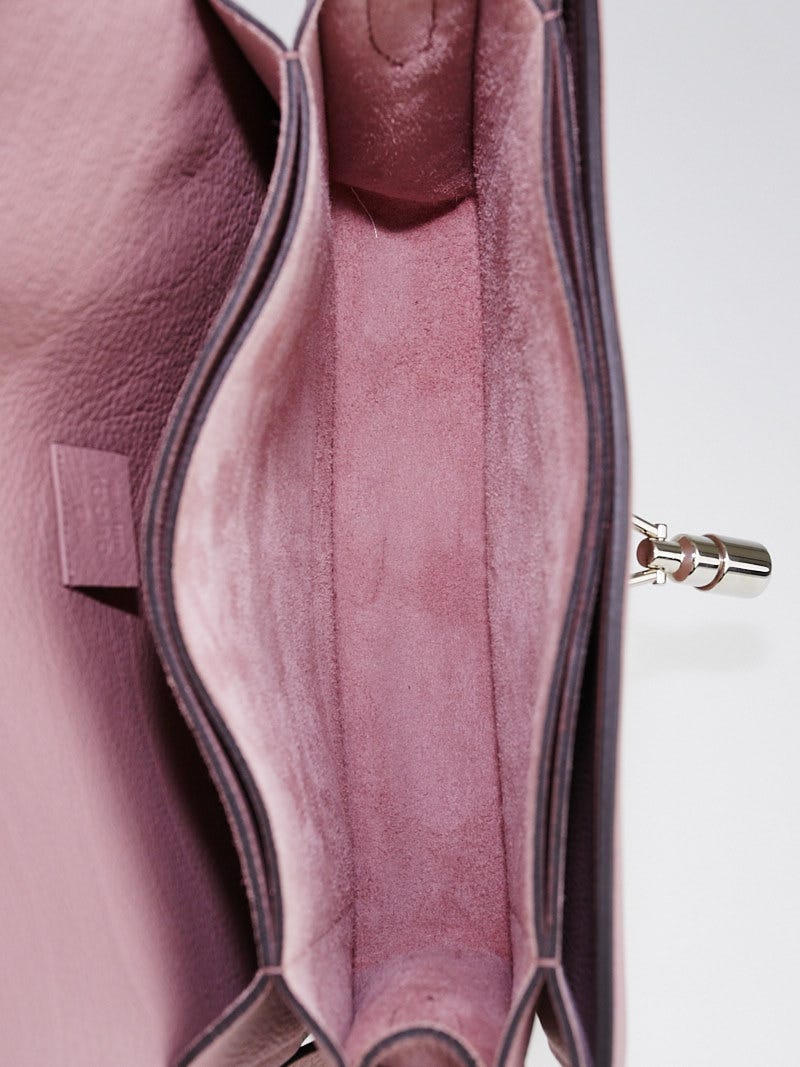 Gucci Light Pink Pebbled Leather Soft Jackie Flap Shoulder Gucci Light Pink Pebbled Leather Soft Jackie Flap Shoulder