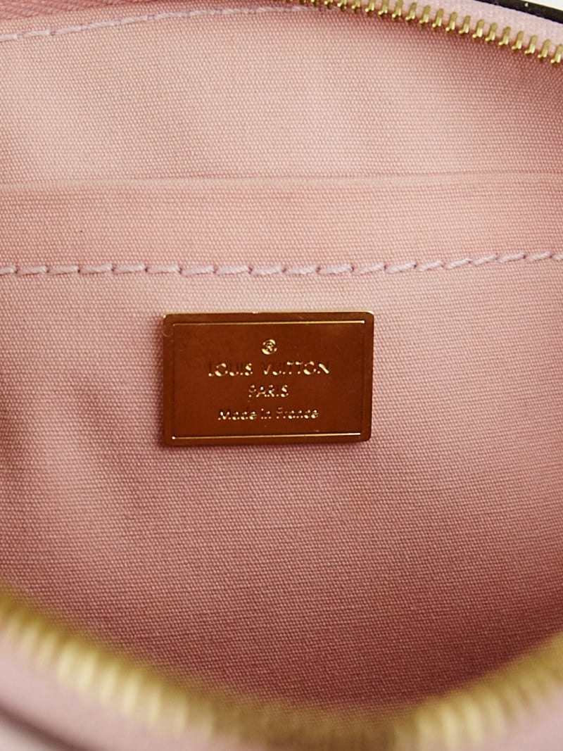 Louis Vuitton Rose Ballerine Monogram Vernis Santa Monica Clutch Bag -  Yoogi's Closet