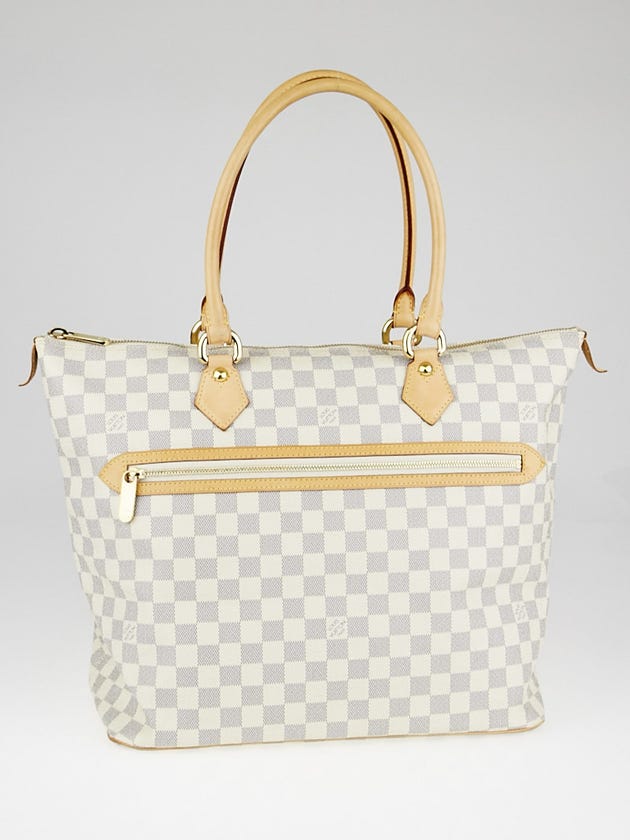 Louis Vuitton Damier Azur Canvas Saleya GM Bag