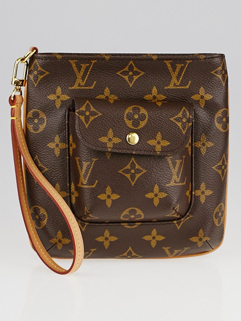 Louis Vuitton, Bags, Louis Vuitton Monogram Partition Wristletclutch