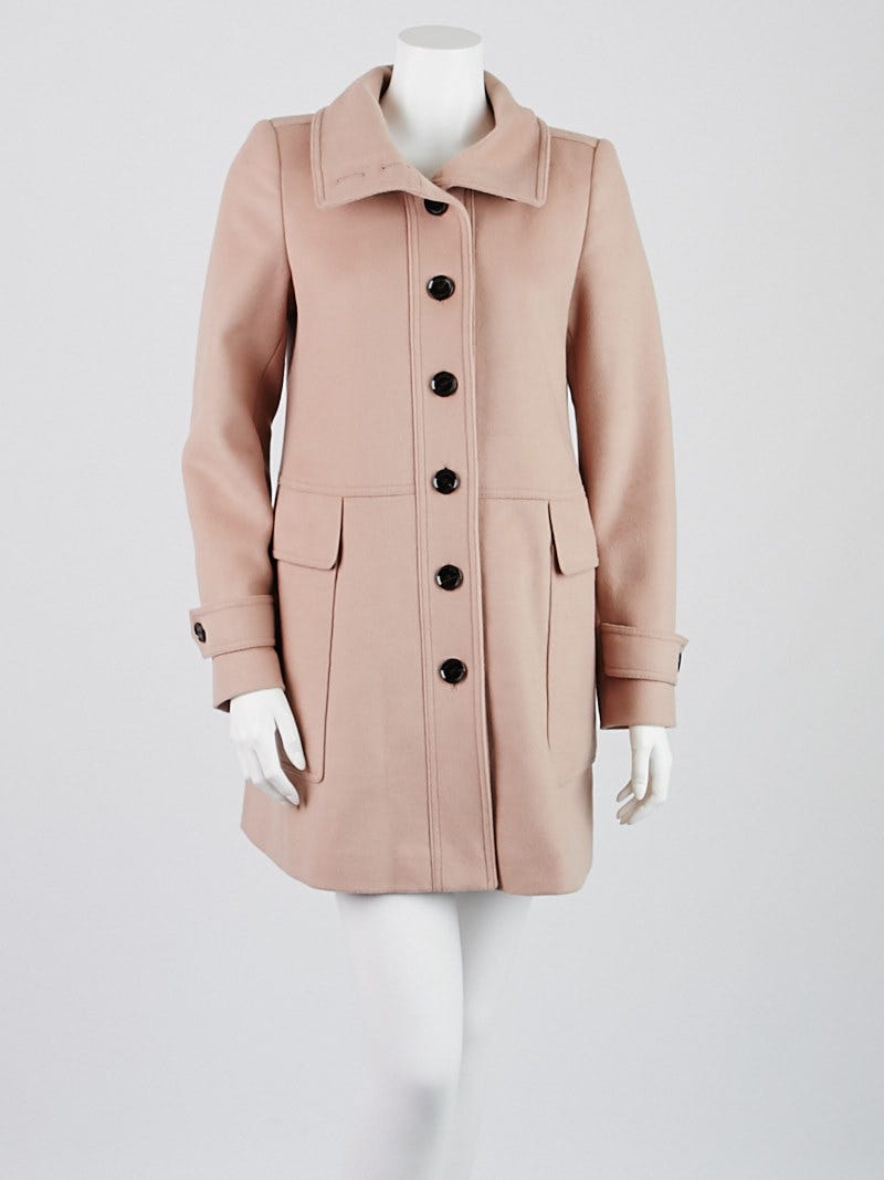 Burberry funnel neck coat online
