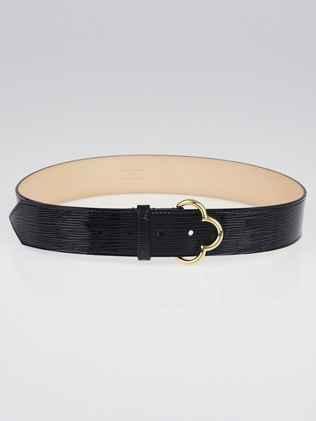 Louis Vuitton Black Electric Epi Belt Size 80/32