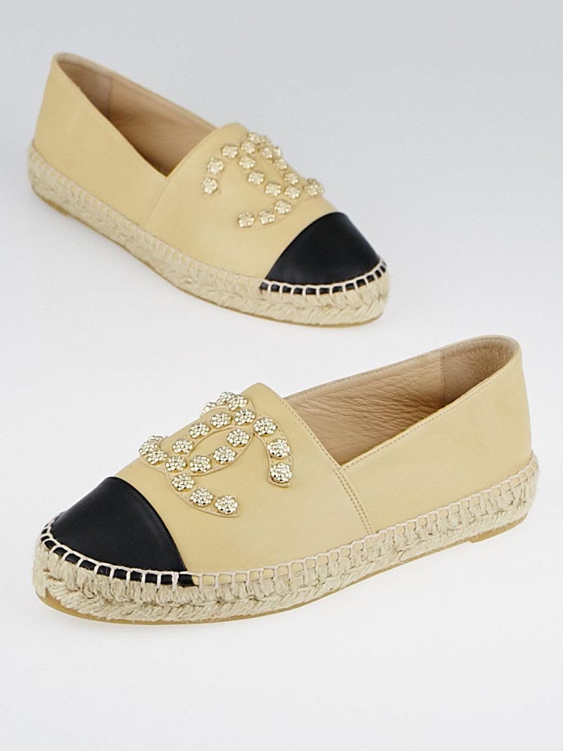 Chanel camellia best sale espadrilles