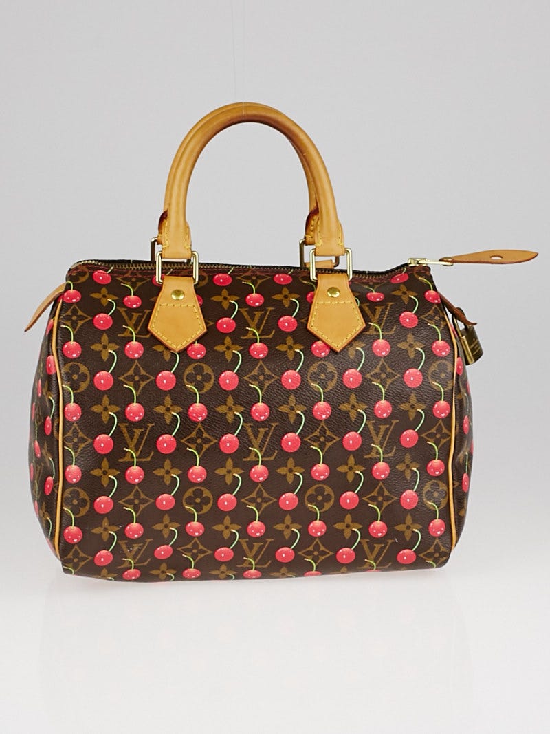 Louis Vuitton Cherry Speedy 25 Cerises Collection/ Takashi