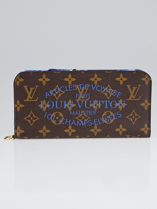 Louis Vuitton Limited Edition Grand Bleu Monogram Ikat Insolite Wallet