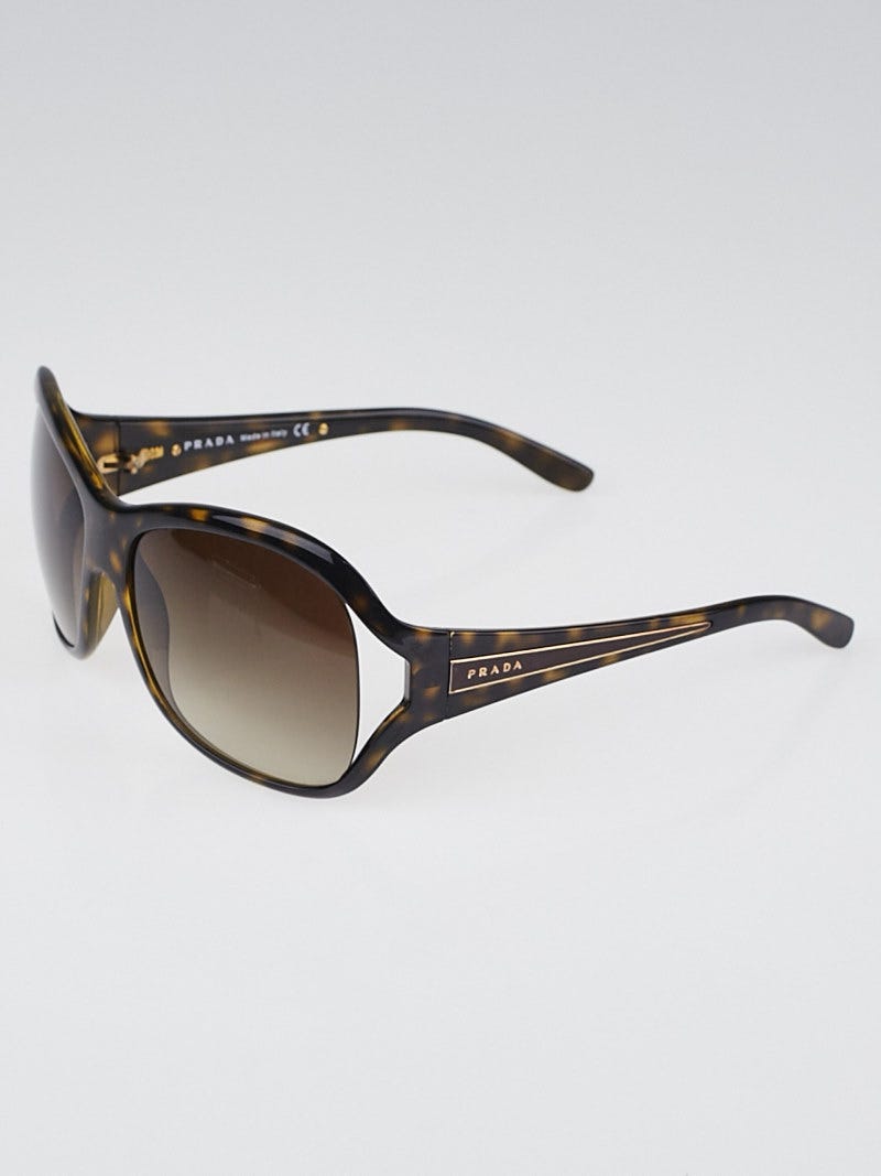 小物 Prada Limless Sunglasses Brown Prada PR 22ZS S (53 - 17) with Brown lenses and Tortoise