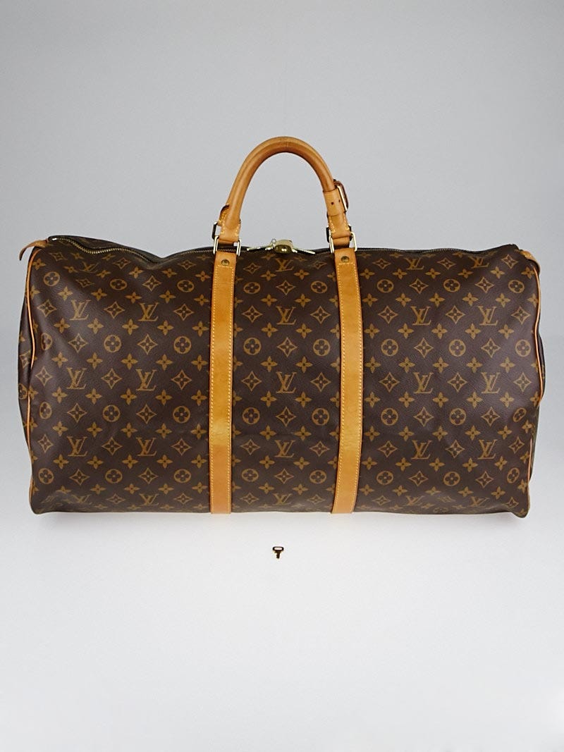 Louis Vuitton Monogram Canvas Keepall 60 Bag | Yoogi's Closet