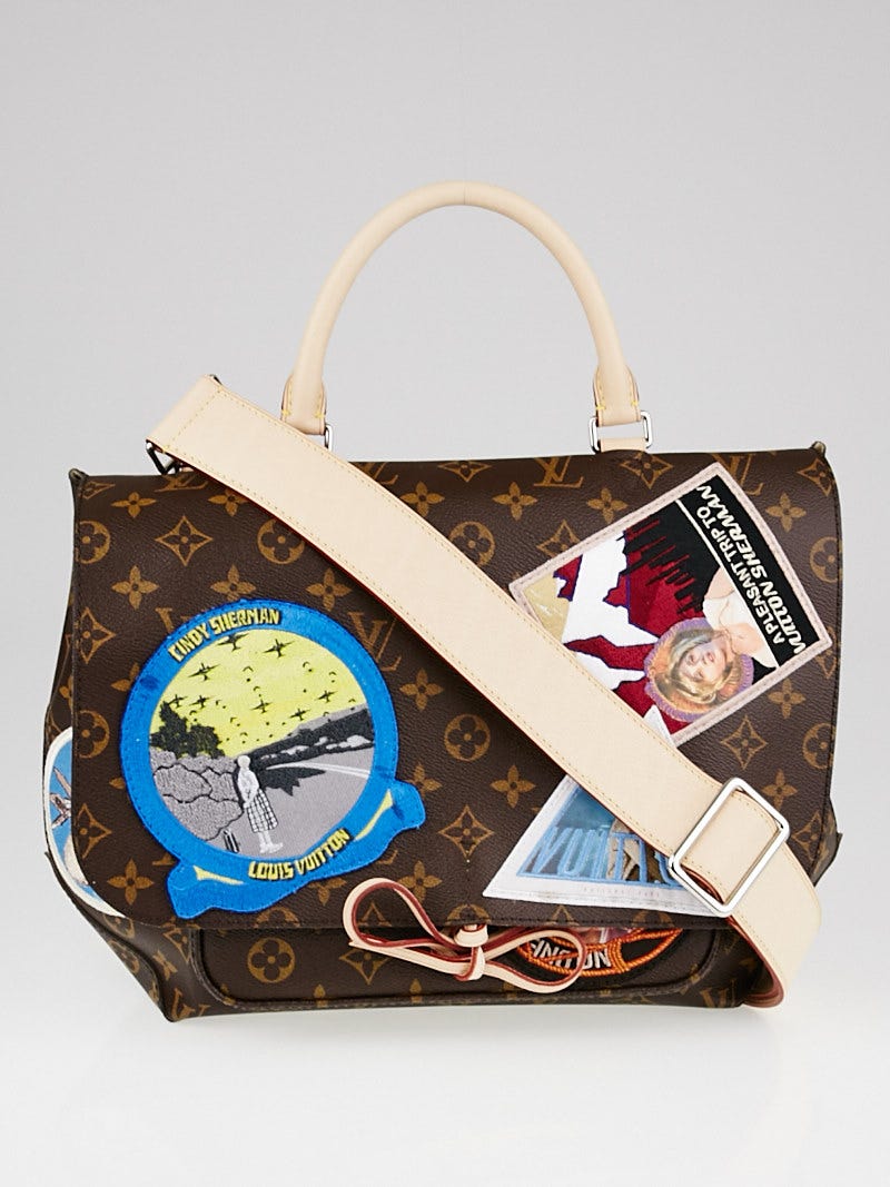Louis Vuitton Limited Edition Monogram Patch Canvas Mini Accessories  Pochette Bag - Yoogi's Closet