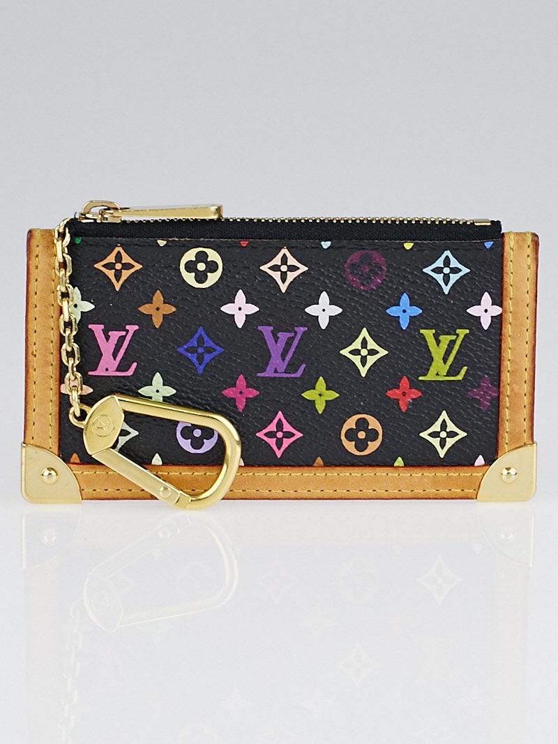 Louis Vuitton Black Multicolore Monogram Canvas Accessories Pochette Bag -  Yoogi's Closet