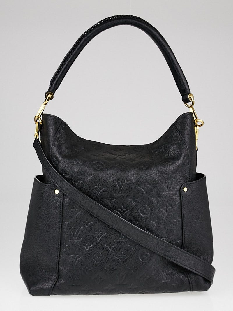 Louis Vuitton Monogram Empreinte Bagatelle Bag, Black