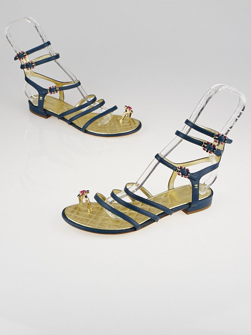 Jewelled sales gladiator sandals