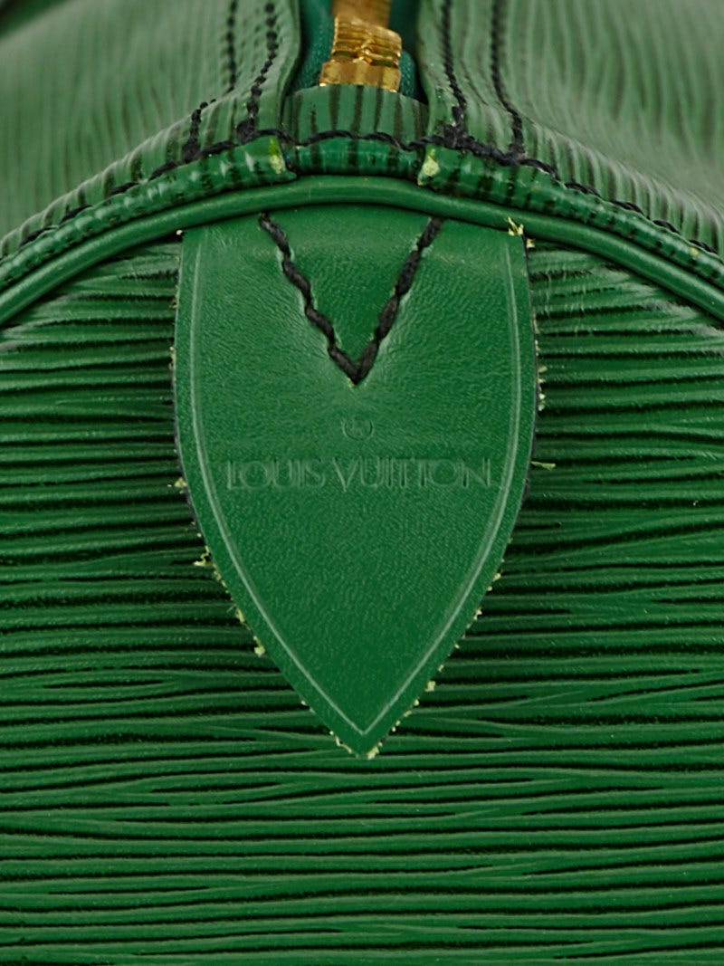 Louis Vuitton Vintage Louis Vuitton Speedy 40 Green Epi Leather City