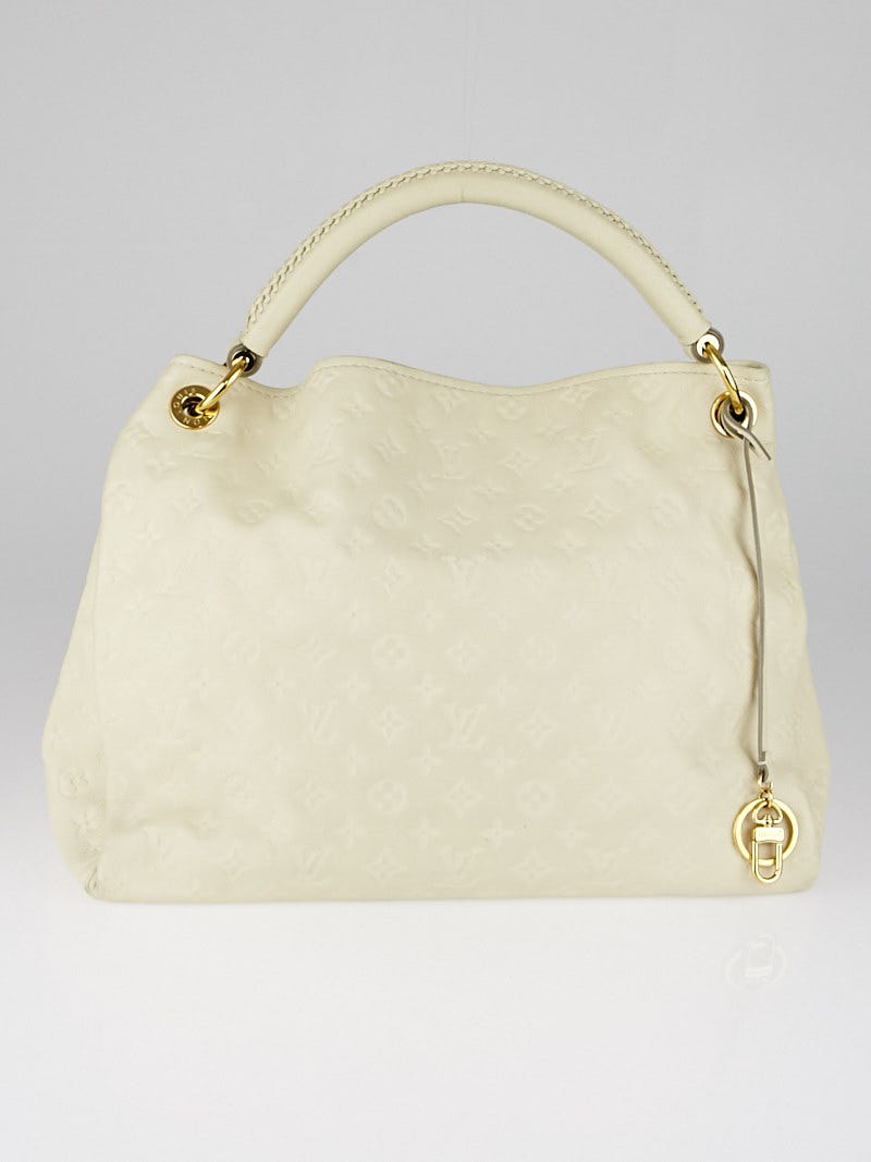 Louis Vuitton Neige Monogram Empreinte Leather Artsy MM Bag Louis