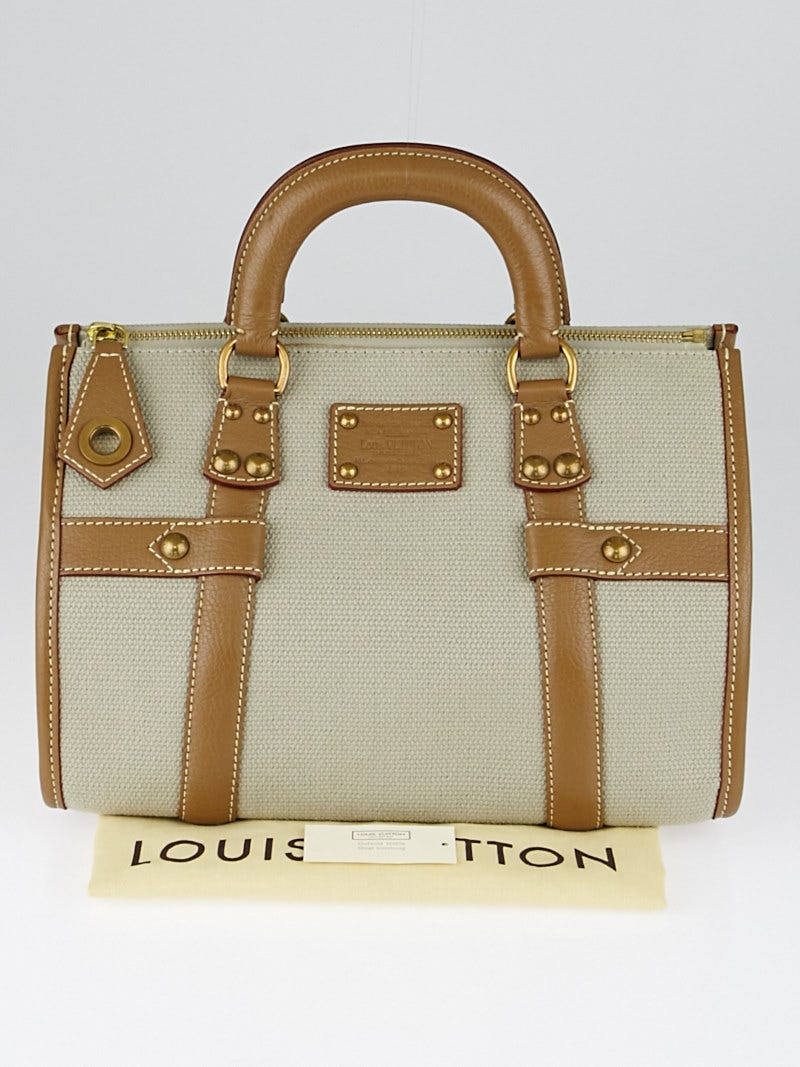 Louis Vuitton Beige/Brwon Canvas Limited Edition Trianon Poids Plume Bag Louis  Vuitton