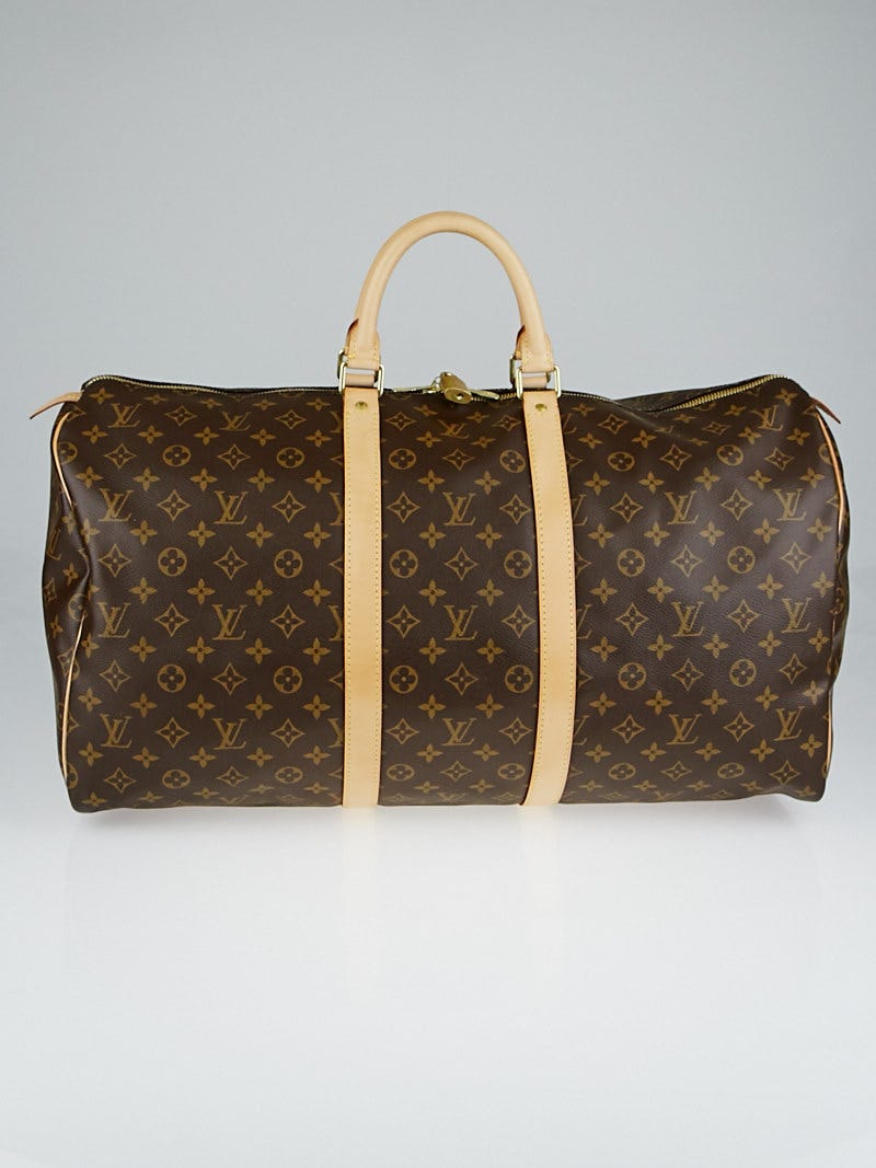 Louis Vuitton Monogram Canvas Keepall 55 Bag Yoogi s Closet