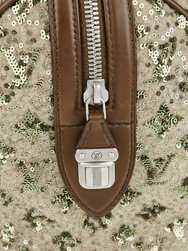 Louis Vuitton Limited Edition Khaki Monogram Sunshine Express Speedy Bag -  Yoogi's Closet