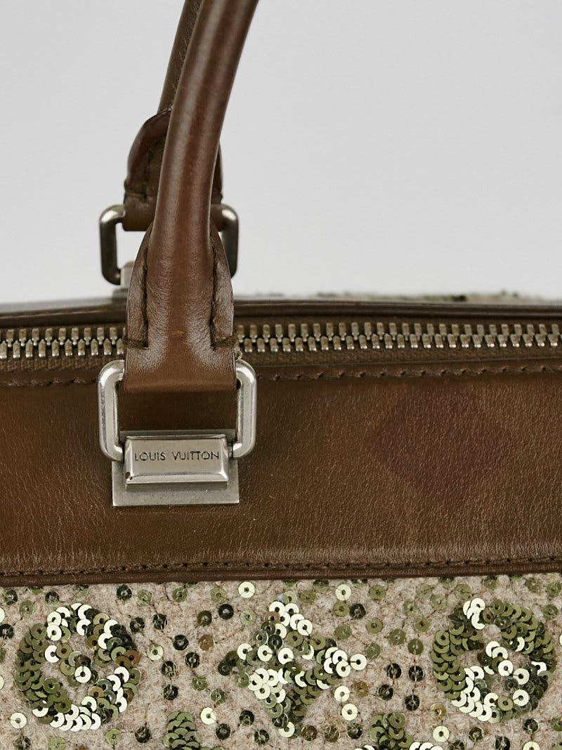 Louis Vuitton Limited Edition Khaki Monogram Sunshine Express Speedy Bag -  Yoogi's Closet