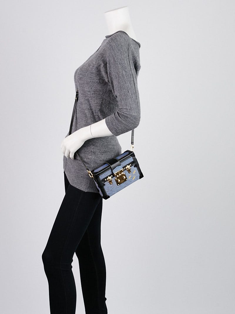 Louis Vuitton Light Denim Epi Leather Limited Edition Petite Malle Bag  Louis Vuitton | The Luxury Closet