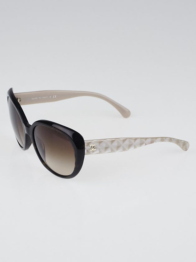 Chanel Tortoise Shell Oversized Frame Gradient Tint CC Sunglasses-5184