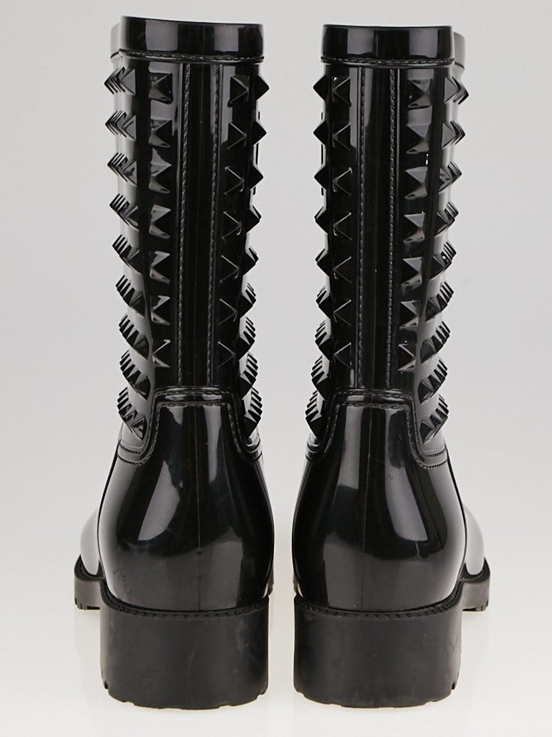 Valentino studded rain boots hotsell