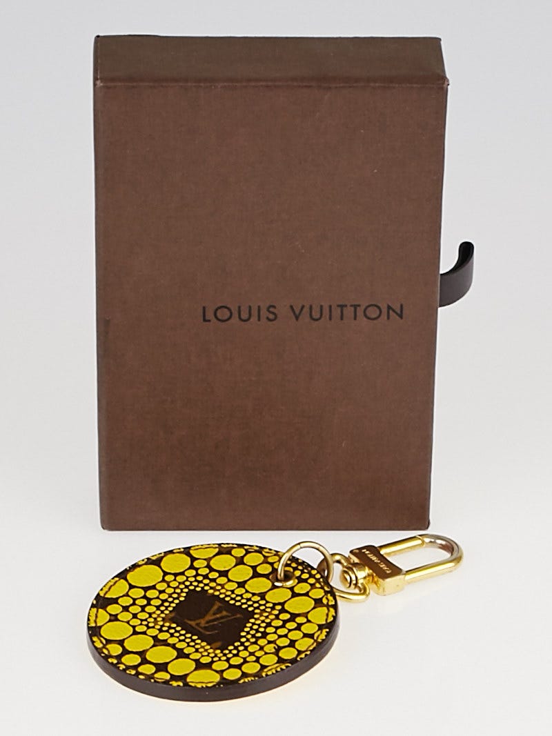 Louis Vuitton Yellow x Yayoi Kusama Face Key and Bag Charm
