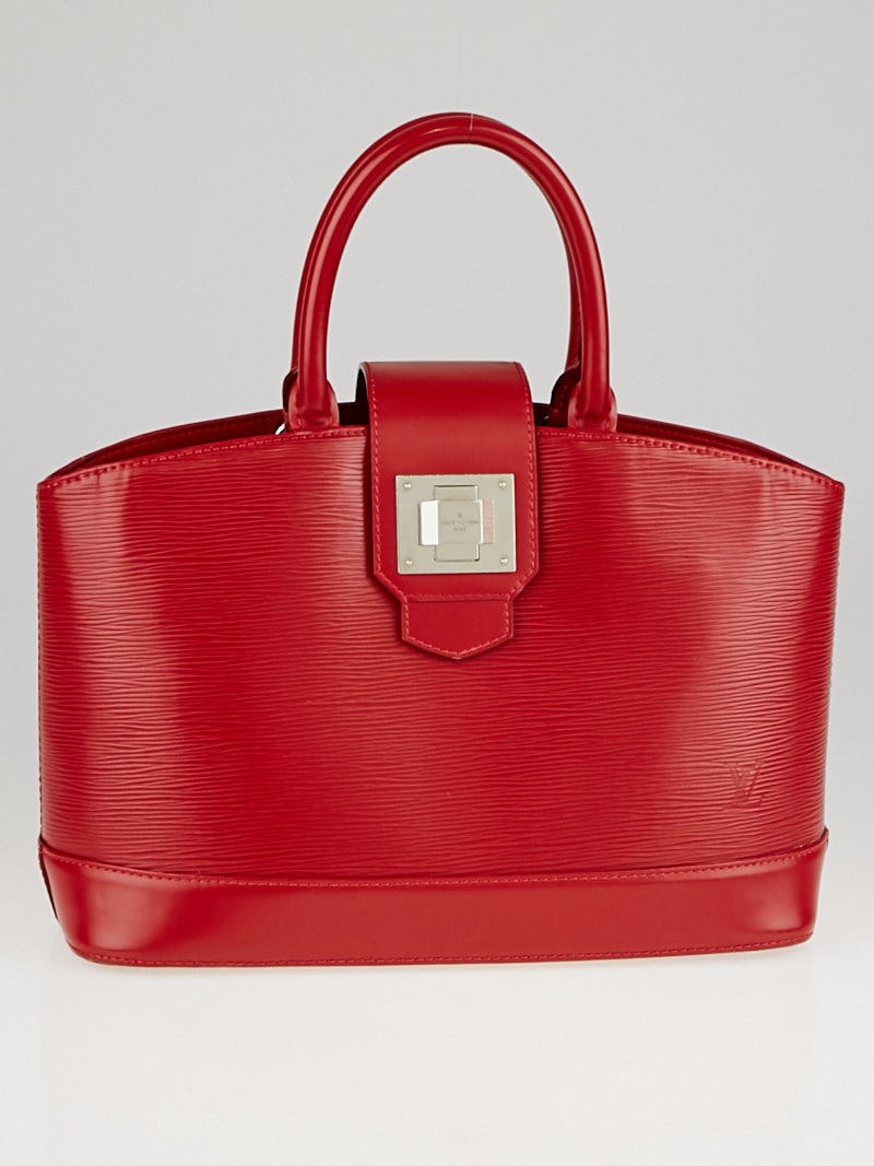 Louis Vuitton Carmine Epi Leather Mirabeau PM Bag - Yoogi's Closet