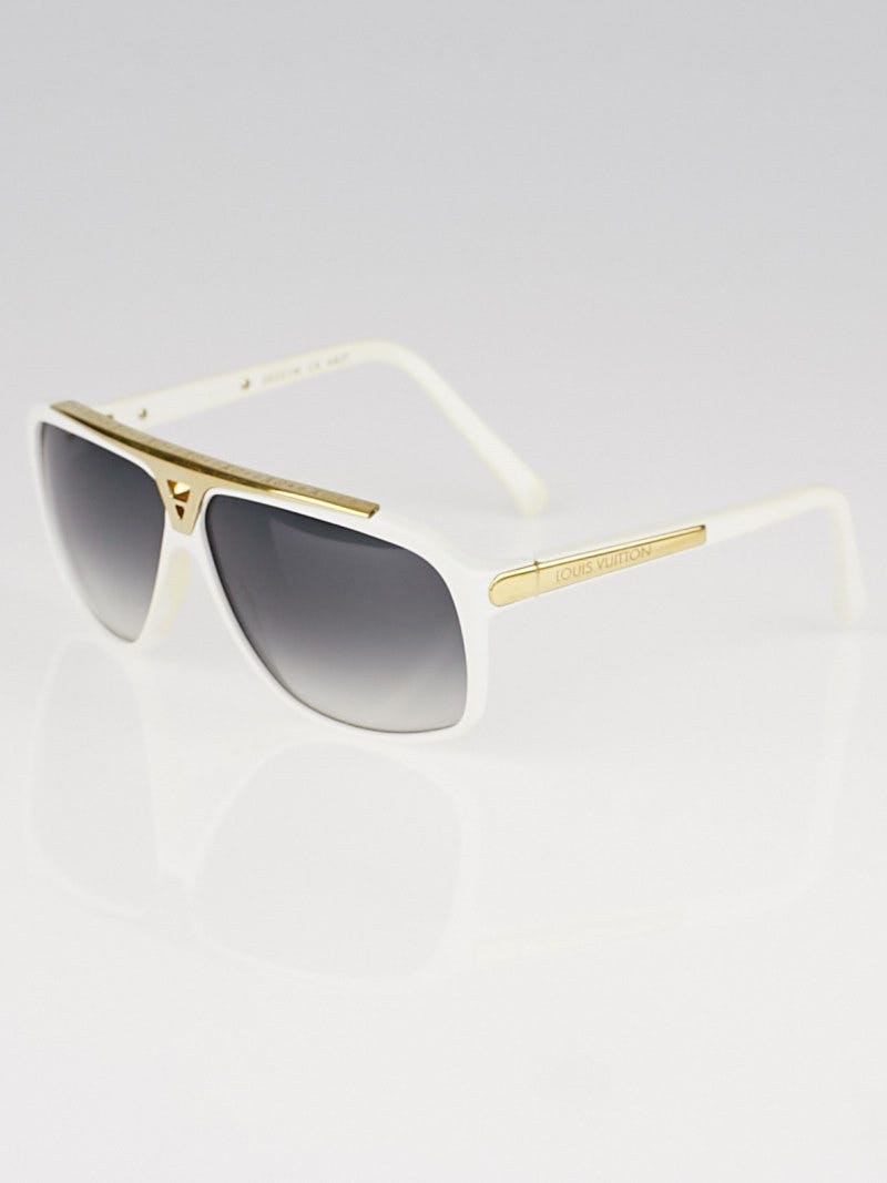 Louis Vuitton 2011 Evidence Sunglasses - White Sunglasses